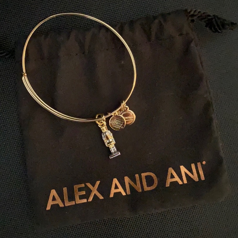 Alex and Ani nutcracker bangle bracelet